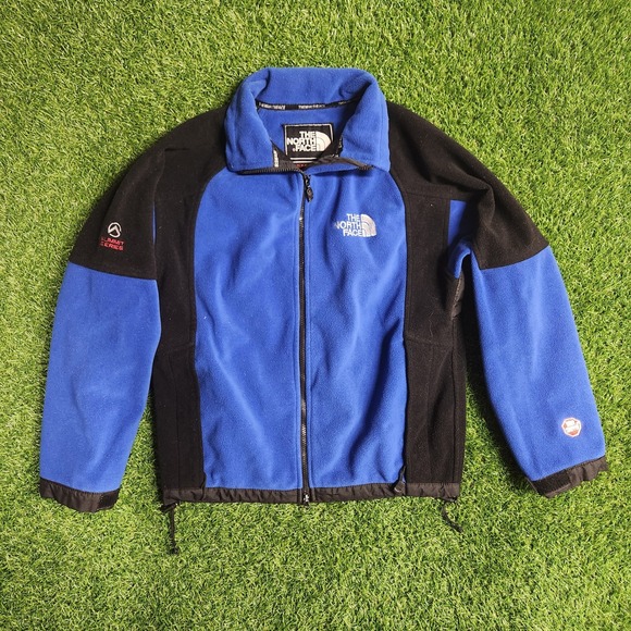 The North Face Other - The North Face Summit Series Windstopper Fleece Jacket Mens Blue Black Full Zip
